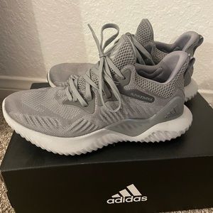Basically new grey women’s Adidas alphabounce